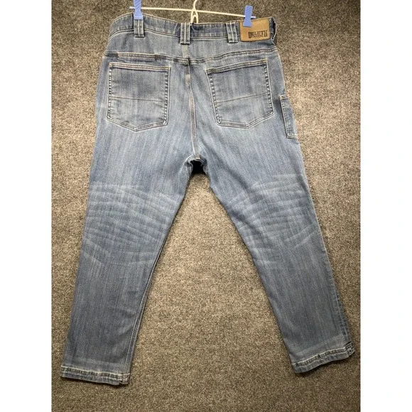 Duluth Trading Co Ballroom Double Flex Jeans Mens 38x30 Blue Stretch Casual Work - Picture 5 of 15